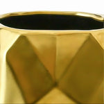 Vase Visage Design Doré - Vignette | Vase Cute