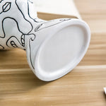 Vase Visages Abstraits Original - Vignette | Vase Cute