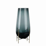 Grand Vase en Verre Goutte d’Eau avec Trépied - Vignette | Vase Cute