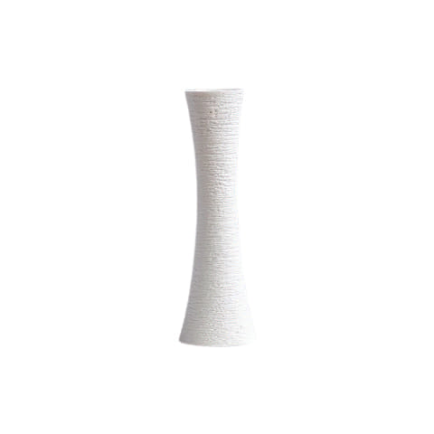Présentation soliflore couleur Blanc sur fond blanc.