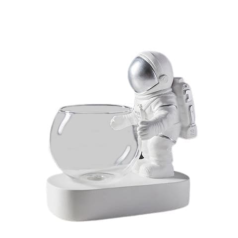 Modèle Astronaute Style 1 Argenté présentation sur fond blanc