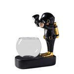 Soliflore Astronaute ou Plongeur Lumineux - Vignette | Vase Cute