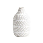 Vase Original à Rayures Obliques Deux Couleurs - Vignette | Vase Cute