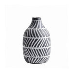 Vase Original à Rayures Obliques Deux Couleurs - Vignette | Vase Cute