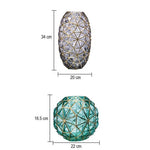 Vase Artistique Géométrique Gravure Étoilée - Vignette | Vase Cute