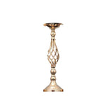 Vase Bougeoir Élégant Torsadé Doré - Vignette | Vase Cute
