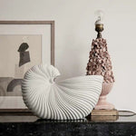 Vase Coquillage Blanc - Vignette | Vase Cute