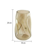 Vase Créatif Transparent Reflets Variés - Vignette | Vase Cute