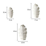 Vase Design Feuille d’Érable Blanc - Vignette | Vase Cute