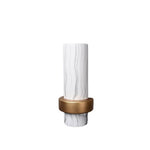 Vase Design Motifs Marbrés Cerclage Cuivré - Vignette | Vase Cute