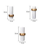 Vase Design Motifs Marbrés Cerclage Cuivré - Vignette | Vase Cute