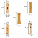 Vase Doré Ornements Floraux Forme Variée - Vignette | Vase Cute