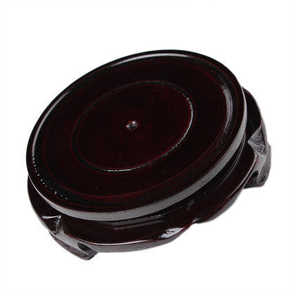 Socle pour Vase goutte d'eau plume d'ange et vase haut  présentation sur fond blanc.