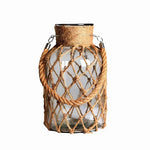 Vase Lanterne Tissage Filet de Pêche - Vignette | Vase Cute