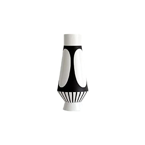 Vase élégant Nordique Noir et Blanc en Céramique luxueux  Style A