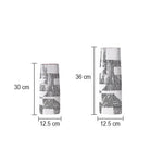 Vase Rectangulaire Lignes Noires sur Fond Blanc - Vignette | Vase Cute