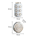 Vase Relief Longiligne ou Rond - Vignette | Vase Cute