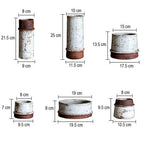 Vase Rétro Multiforme Bicolore - Vignette | Vase Cute