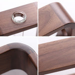 Vase Soliflore Cadre Rectangulaire en Noyer - Vignette | Vase Cute