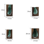 Vase Soliflore Design Rectangulaire en Verre Vert - Vignette | Vase Cute