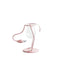 Vase Soliflore Flamant Rose en Verre & fer, Style A sans plantes.