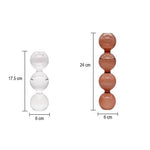 Vase Transparent Bulles Superposées - Vignette | Vase Cute