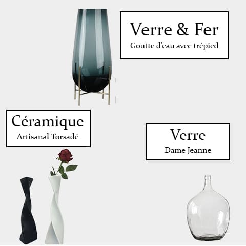 Matière des vases top 3