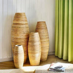 Grand vase pour Pampa   (Rotin) - Vignette | Vase Cute