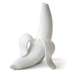 Soliflore Blanc Forme Banane   (Céramique) - Vignette | Vase Cute