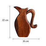 Soliflore en bois forme cruche   (Bois) - Vignette | Vase Cute