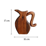 Soliflore en Bois Forme Cruche   (Bois) - Vignette | Vase Cute