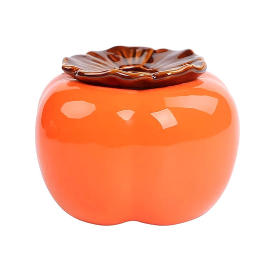 Soliflore Forme Kaki Fruit Exotique en Céramique modèle L.