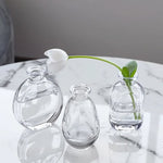 Soliflore Forme Petit Flacon Transparent   (Verre) - Vignette | Vase Cute