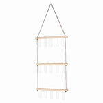 Soliflore Vertical Mural Multi Tubes   (Verre & Bois) - Vignette | Vase Cute