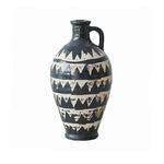 Vase ancien cruche motif triangles   (Céramique) - Vignette | Vase Cute