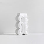 Vase colonne art déco motif rond  (Céramique) - Vignette | Vase Cute