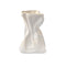 Vase Créatif Froissé Design Original modèle Beige.