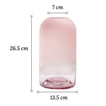 Vase Dôme Rose Décoratif   (Verre) - Vignette | Vase Cute