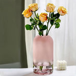 Vase Dôme Rose Décoratif   (Verre) - Vignette | Vase Cute