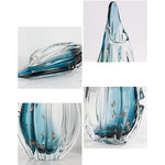 Vase Élégant Bleu Dégradé   (Verre) - Vignette | Vase Cute