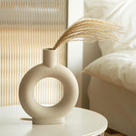 Vase design forme donut   (Céramique) - Vignette | Vase Cute