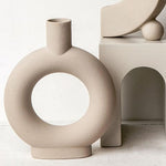 Vase Design Forme Donut   (Céramique) - Vignette | Vase Cute