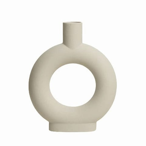 Vase en forme de donut design