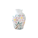 Vase Fantaisie Motif Fleurs Peint à la Main - Vignette | Vase Cute