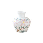 Vase Fantaisie Motif Fleurs Peint à la Main - Vignette | Vase Cute