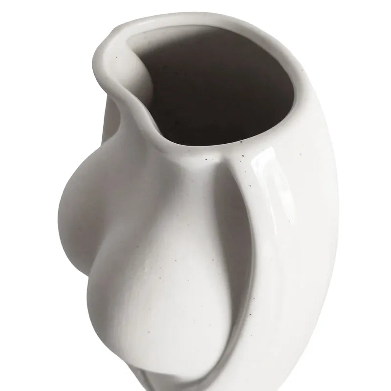 Vase Fessier Femme Vice-Versa, présentation, vu de haut sur fond blanc.