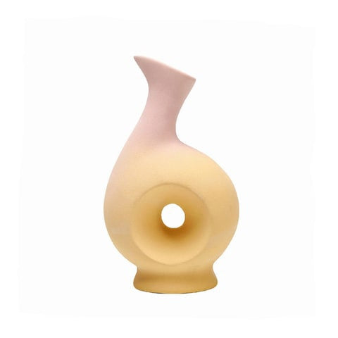 Vase forme irrégulière pastel dégradé style A couleur 1