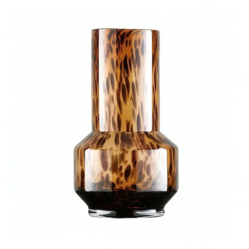 Vase Léopard Translucide présentation du modèle A sur fond blanc.