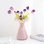Vase Robe Rose Cintrée Bustier Élégant - Vignette | Vase Cute