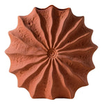 Vase Rond Rouge Forme Coquille Hérisson de Mer - Vignette | Vase Cute